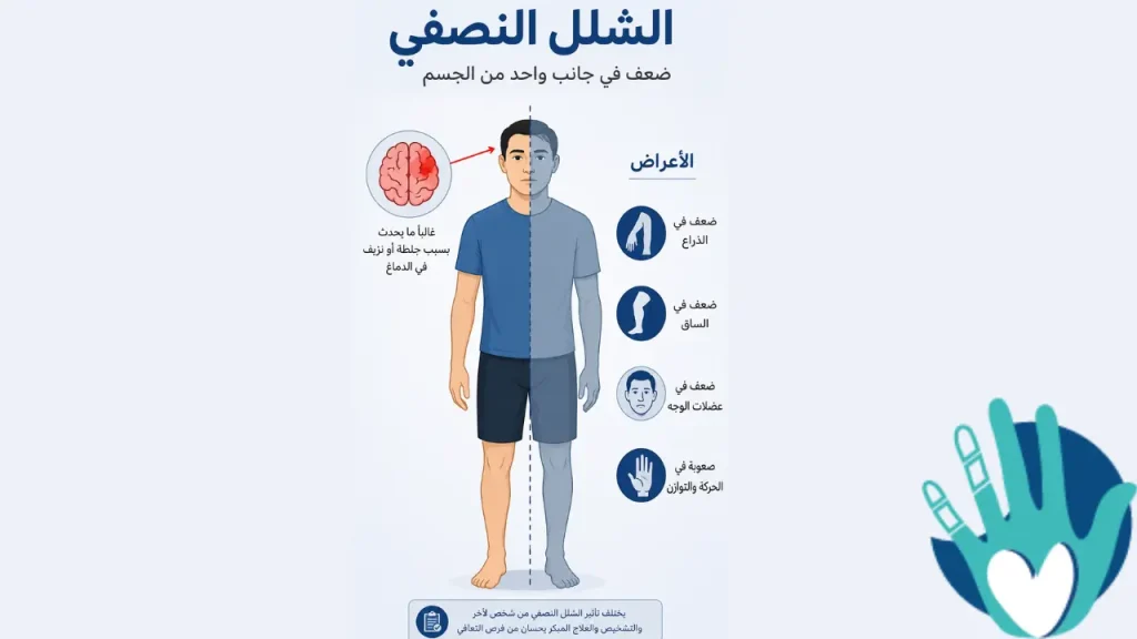تجربتي مع الشلل النصفي