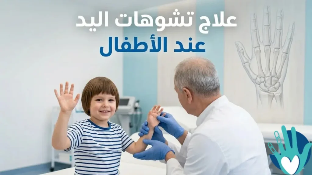 علاج تشوهات اليد عند الأطفال